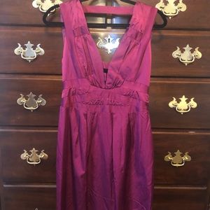 Nanette Lenore Sz 6 Cocktail Dress Burgundy